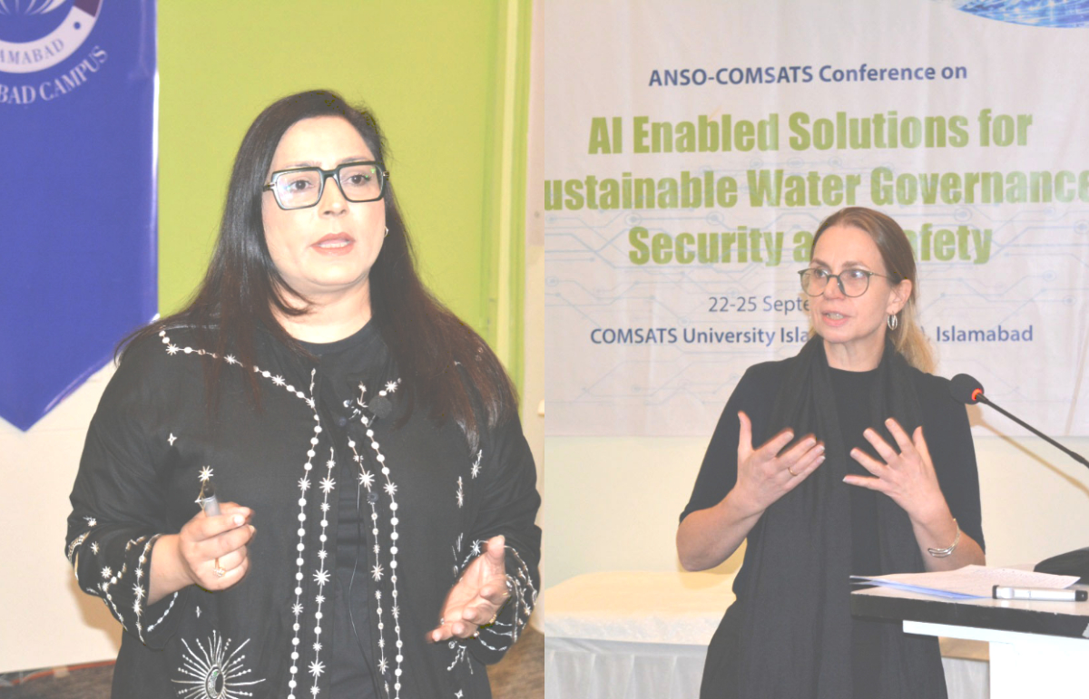 COMSATS_en's tweet photo. Technical Session 7 of the #ANSO–#COMSATS Conference explored Impact, Emerging Trends & Pathways to Scalable AI Solutions for Water Sustainability. The session was chaired by Dr. Farouq Alomari (Jordan 🇯🇴). It featured presentations by Dr. Muhammad Zahir (Pakistan 🇵🇰), Mr. Azhar Zia-ur-Rehman (UAE/Pakistan 🇦🇪 🇵🇰), Prof. Dr. Imran Ihsan (Pakistan 🇵🇰), Ms. Saima William (WHH) & Ms. Isabel Bogorinsky (WHH).
Discussions covered an AI-ready multi-source framework for harmful algal bloom monitoring & early warning in subtropical reservoirs, assessing the maturity of AI ethics in AI-enabled water governance, safety & security, semantic knowledge graphs for sustainable water governance, strengthening WASH systems for climate-resilient & inclusive water governance & the role of civil society in WASH system strengthening.
#AIEthics #WaterGovernance #WASH #KnowledgeGraphs #ANSO #COMSATS