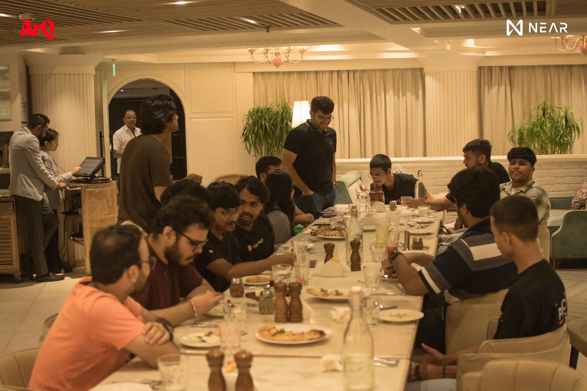 TheArQHive's tweet photo. On Saturday, NEAR Builder’s Cafe brought together builders in Mumbai to share what they’re working on, exchange ideas, and find people to build with.

A small beginning, but hopefully the start of many more conversations. ☕️ https://t.co/UPxyj6iUR3