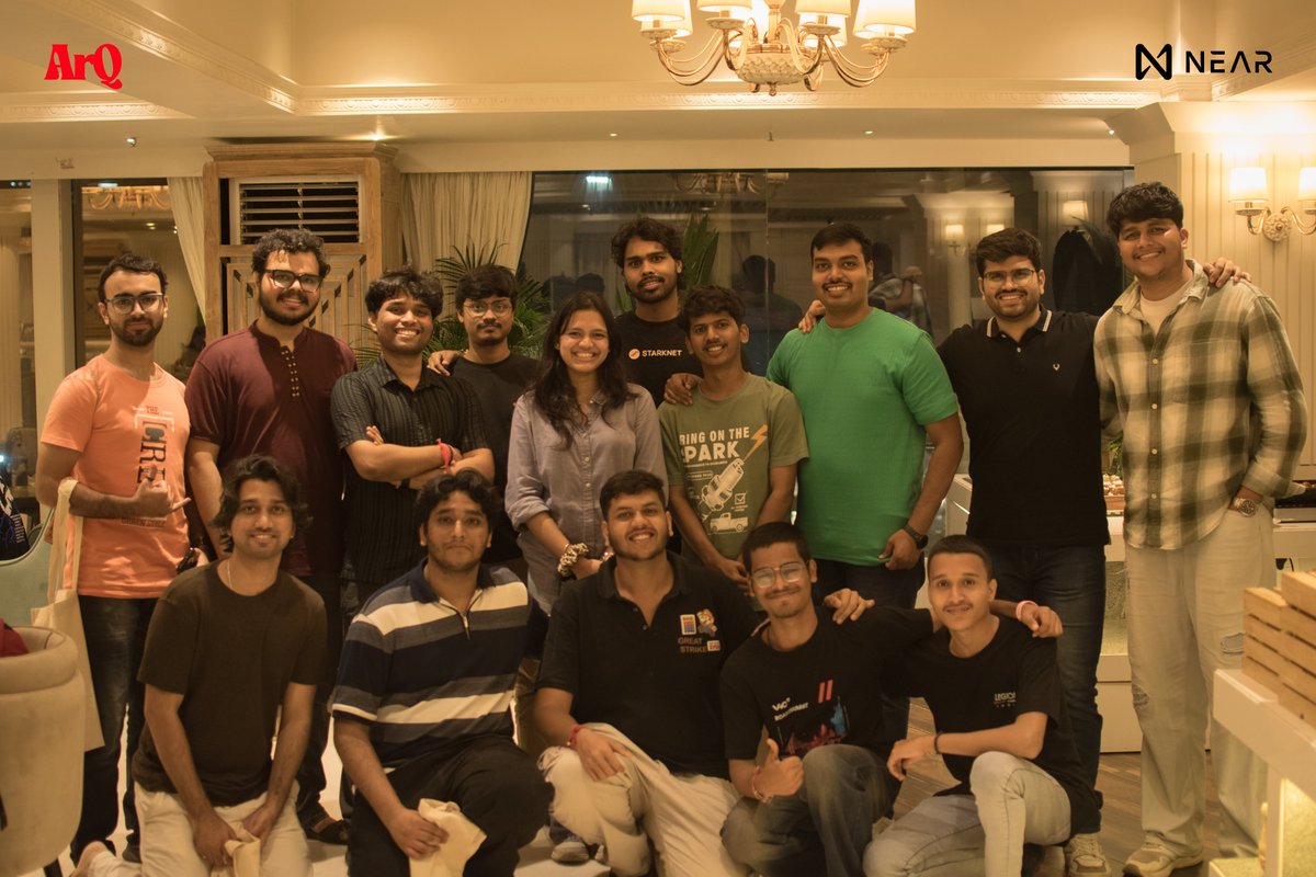 TheArQHive's tweet photo. On Saturday, NEAR Builder’s Cafe brought together builders in Mumbai to share what they’re working on, exchange ideas, and find people to build with.

A small beginning, but hopefully the start of many more conversations. ☕️ https://t.co/UPxyj6iUR3