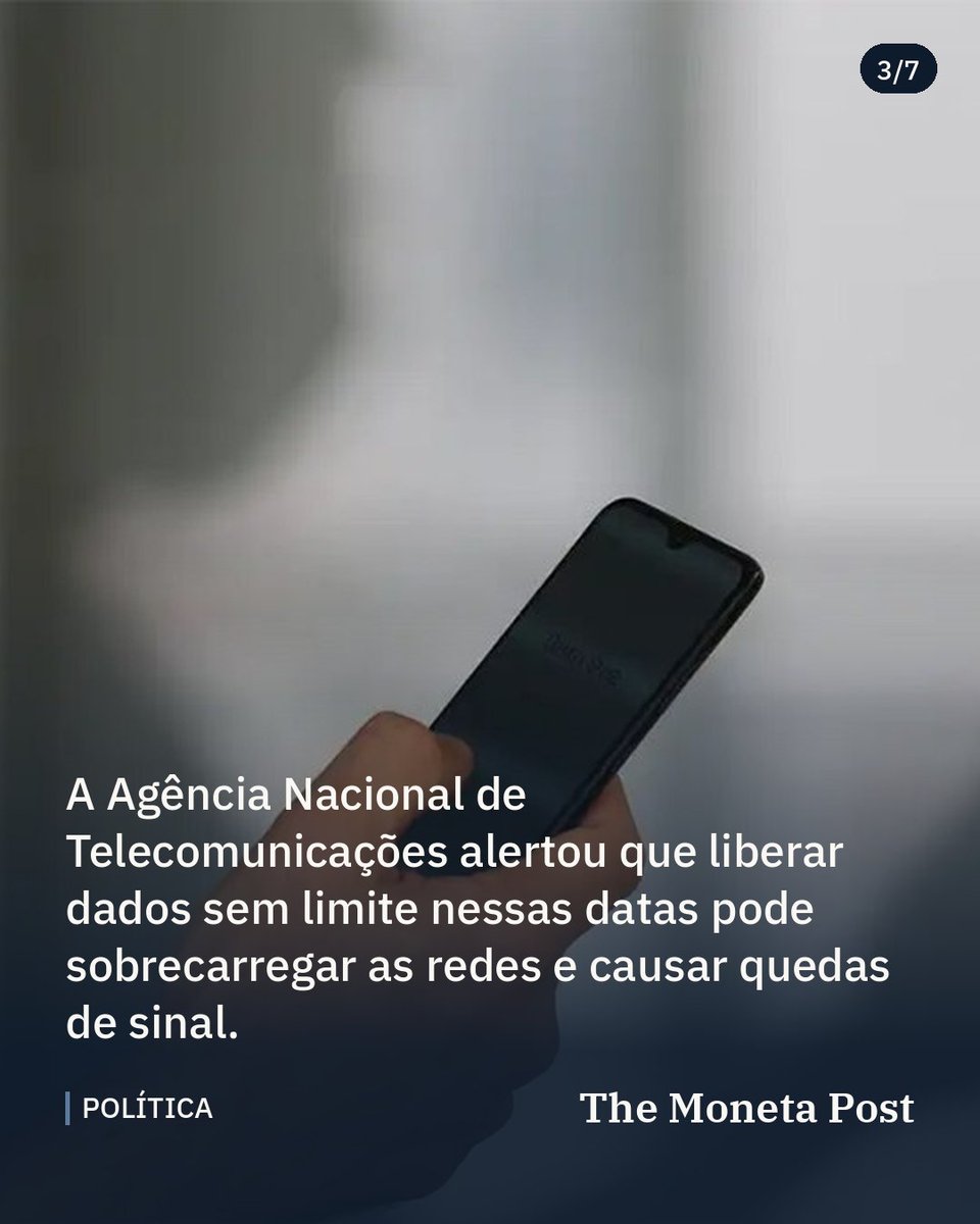 MonetaPostbr's tweet photo. AGU apoia internet móvel sem franquia no período eleitoral

Pedido no Supremo opõe argumento de acesso à informação e alerta da Anatel sobre risco de congestionamento nas redes.

#noticias #agora #stf https://t.co/VfvrQpAgkC