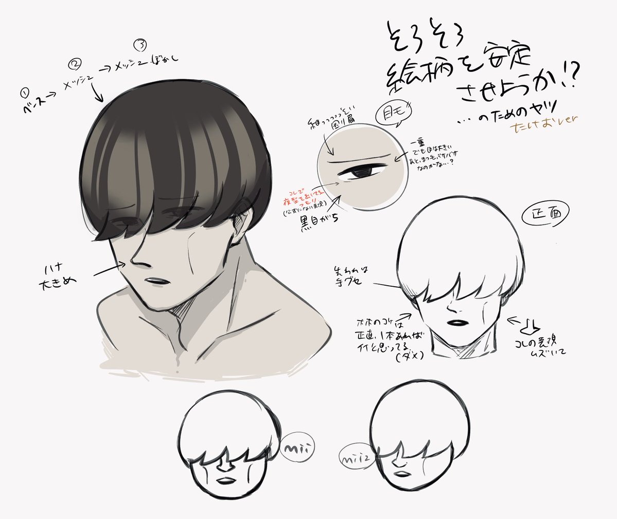PoriBukuroooo's tweet photo. 自分用に、自分の絵柄を安定させるために自分に描いてみた(？？)
ng-とオマケの🍄‍🟫お
⚠️服描くの面倒で消し飛んでるのでワンク https://t.co/KOtGAU6kHj