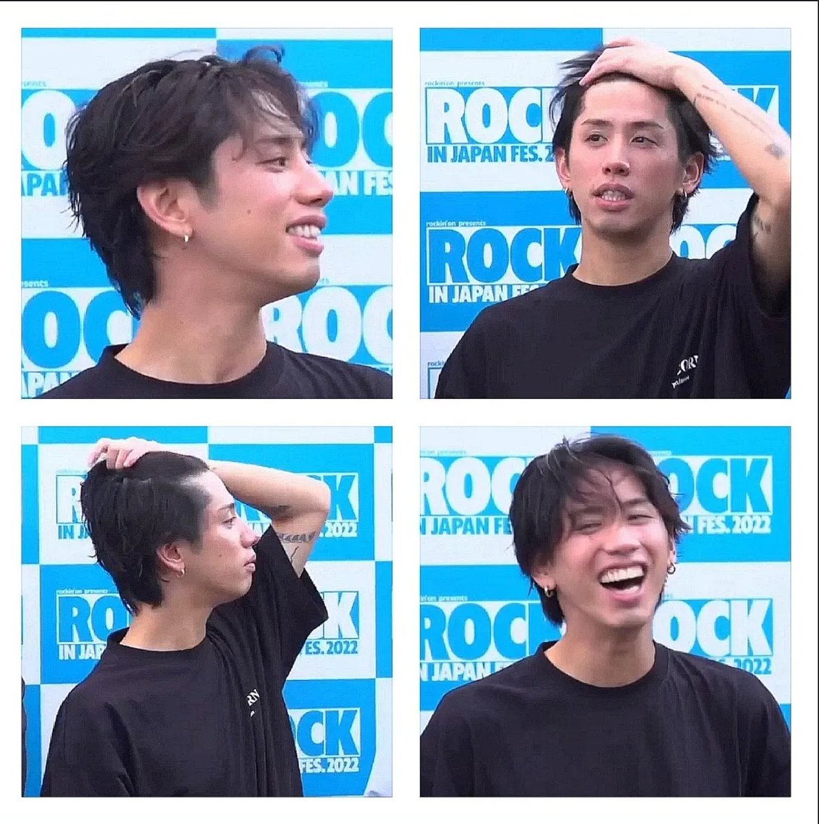 umjileo's tweet photo. No Bad Hair Days Huh? 😆
#taka #oneokrock https://t.co/pNyz4us3HT