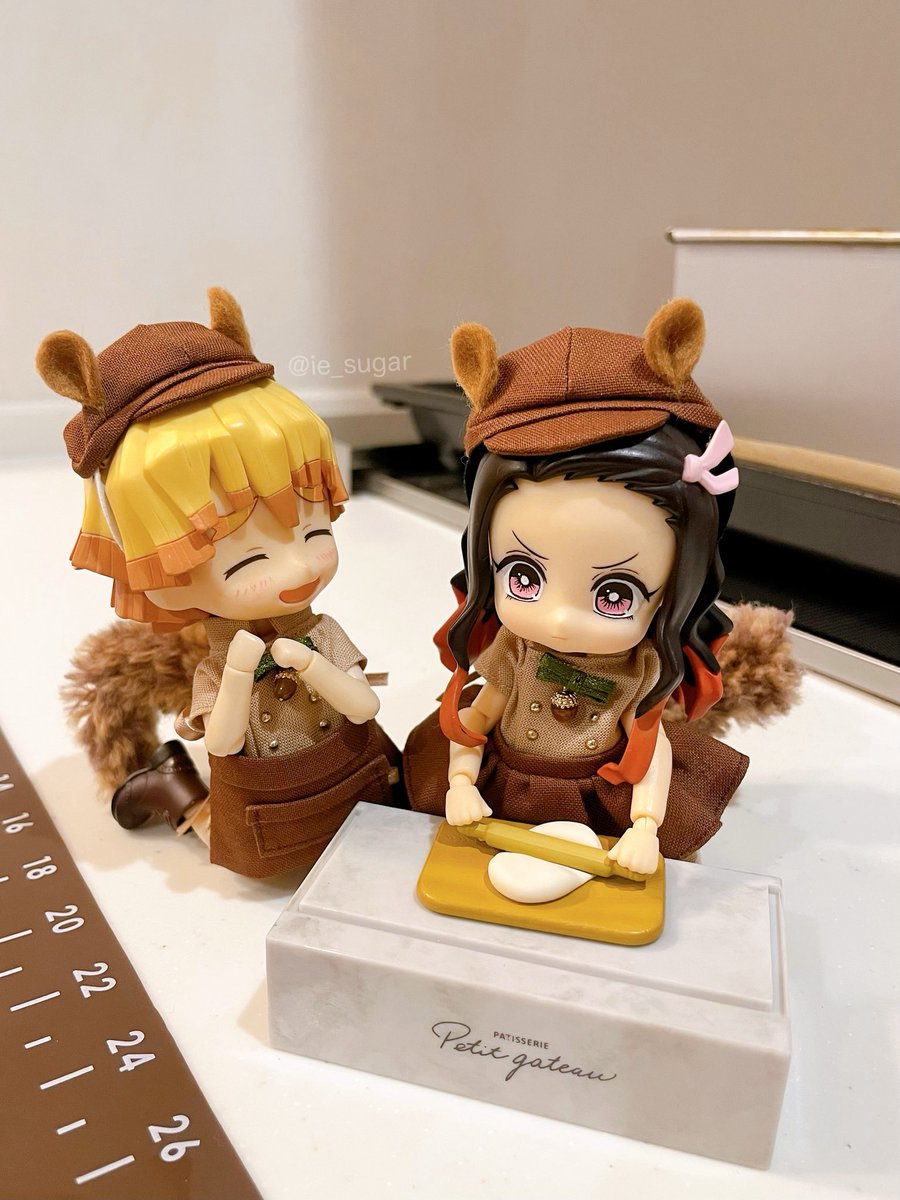 ie_sugar's tweet photo. 今日のぜんねずちゃん
食パン焼きました🍞★ https://t.co/rjm1N8RgUD