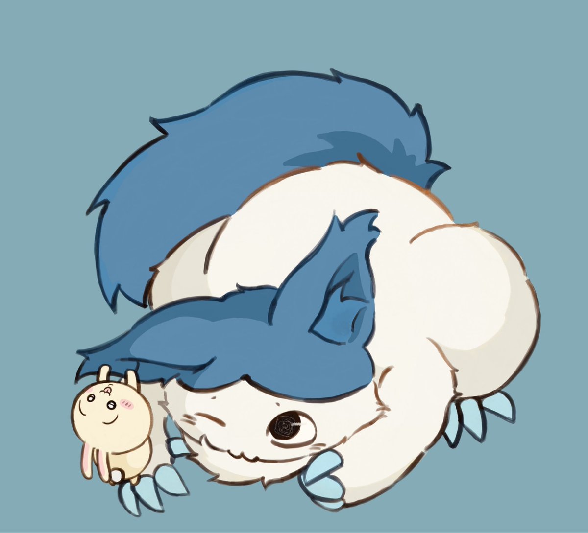 fvht1011's tweet photo. ハチワレ　うさぎ

#ちいかわ　#ちいかわファンアートㅤ https://t.co/q1YxhmqVzk