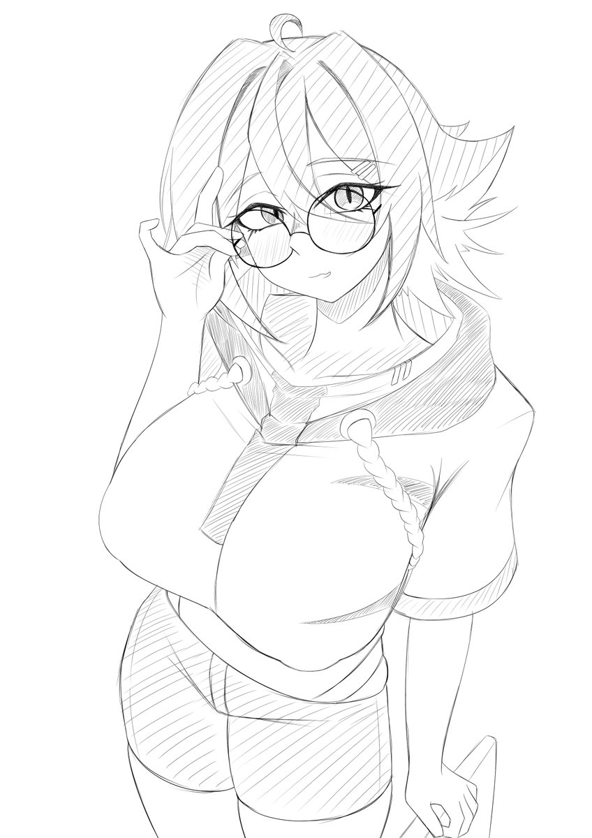 MasaoMasari's tweet photo. doodle art 
OC : @Ayame4mari https://t.co/PXKymTTLol