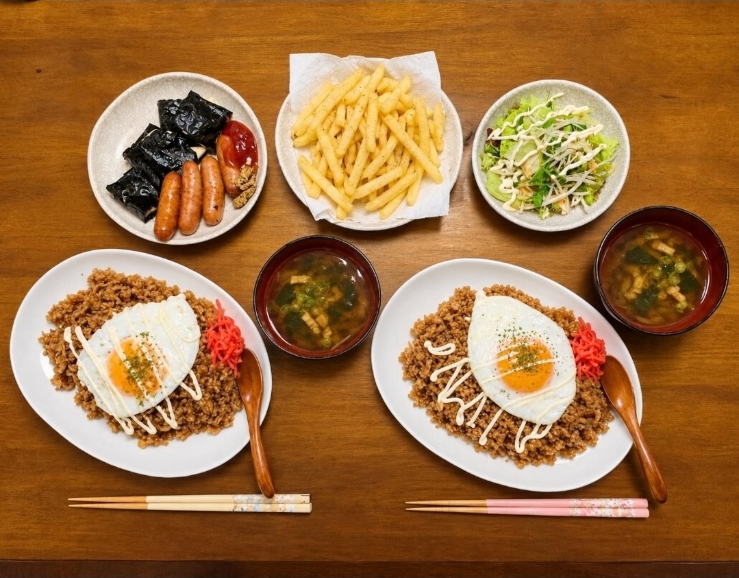chichimaru310's tweet photo. 皆さま👋おこんばんわ🌝

疲れて帰ってきた身体にしみる...
目玉焼きのせのそばめし、最高🍜✨
心まで満たされる夜ごはん(*´ー｀*)

#おうちごはん #晩ごはん #そばめし https://t.co/5yNTSlGnmp