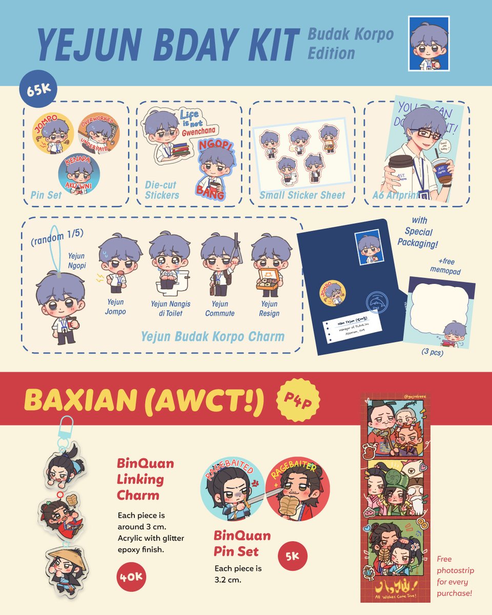 gojodreee's tweet photo. [💙&amp; 🔄Appreciated!]
My #comipara7 and #CF23 + Mail Order PO is open!  

📅: Pick Up CF PO (28 Sept-3 Oct)
💌: Mail Order PO (28 Sept-1 Nov)
🛍️JJK, Haikyuu, PLAVE, PDVV, BinQuan
🔗https://t.co/hbxaaehoSb

#comifuro23 #cf23catalogue

Full Catalog below ▼ (1/4) https://t.co/9wKoCdPgBT