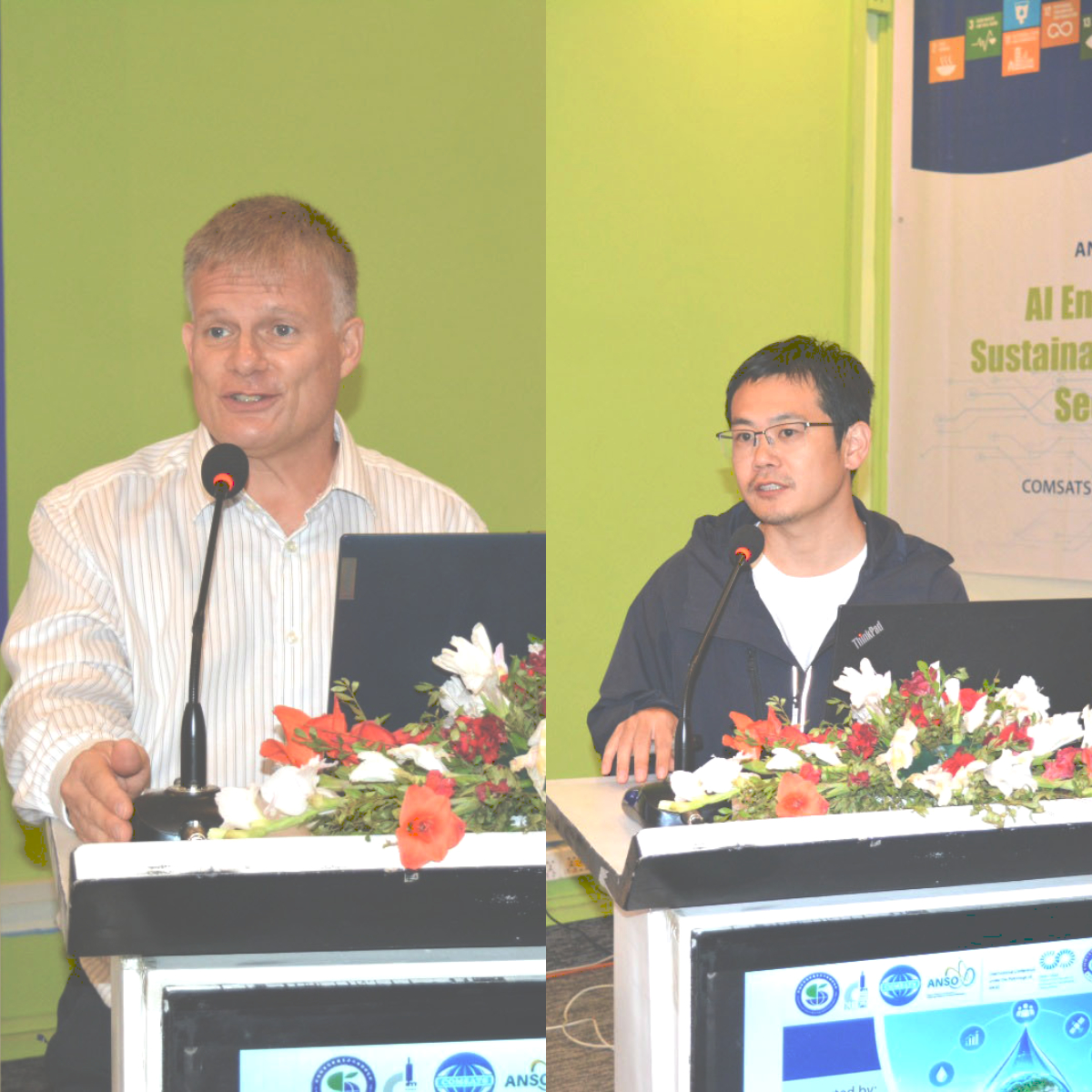 COMSATS_en's tweet photo. Technical Session 6 of the #ANSO–#COMSATS Conference examined the Role of AI & IoT in Real-Time Water Quality Management, showcasing how intelligent technologies are transforming water quality prediction, monitoring & automated control. The session was chaired by Prof. Dr. Alishir Kurban (China 🇨🇳) and co-chaired by Prof. Dr. Toqeer Ahmed (Pakistan 🇵🇰). Presentations were delivered by Distinguished Prof. Dr. Miklas Scholz (Germany 🇩🇪), Prof. Yuan Xuliang (China 🇨🇳), Dr. Muhammad Fasih Uddin Butt (Pakistan 🇵🇰), Dr. Samina Ahmed (Bangladesh 🇧🇩) & Engr. Mohammad Forhad Hossain (Bangladesh 🇧🇩).
Discussions covered comparative analysis of machine learning algorithms for water quality prediction, water-mediated land-atmosphere feedbacks in drylands from Aral Sea shrinkage to oasis irrigation, IoT & agentic AI for automated quality control, AI as a tool for detecting micro-plastic pollution, & IoT–machine learning framework for integrated water quality monitoring & automated control.
#AI #IoT #WaterQuality #MachineLearning #ANSO #COMSATS