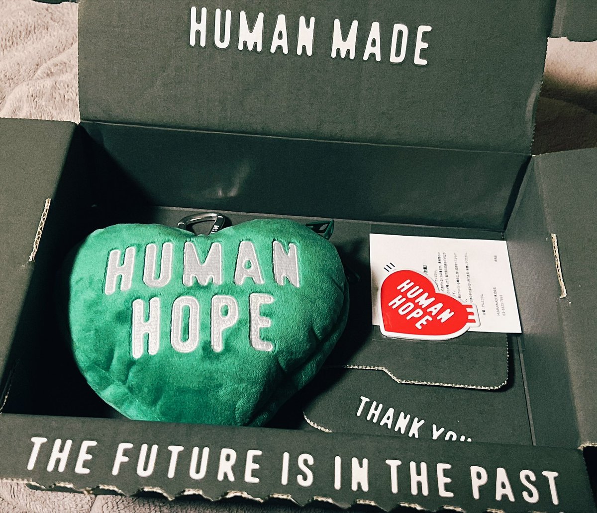 amidow_25's tweet photo. HUMAN HOPE届いた💚ミ
ほんとかわいすぎる🥹🫶
たぶん小物類を追加購入しますｗ

#HUMANHOPE https://t.co/LEziGzuRId