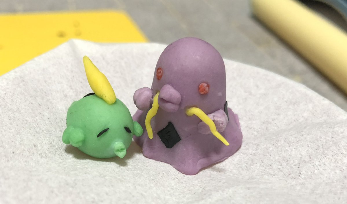 doremichaam's tweet photo. @chi1436 すまきんさん誕生日なのー！
おめでとーー🥳✨️
昔粘土で作ったやつあげる🤣笑笑 https://t.co/AqEYVEn1aW