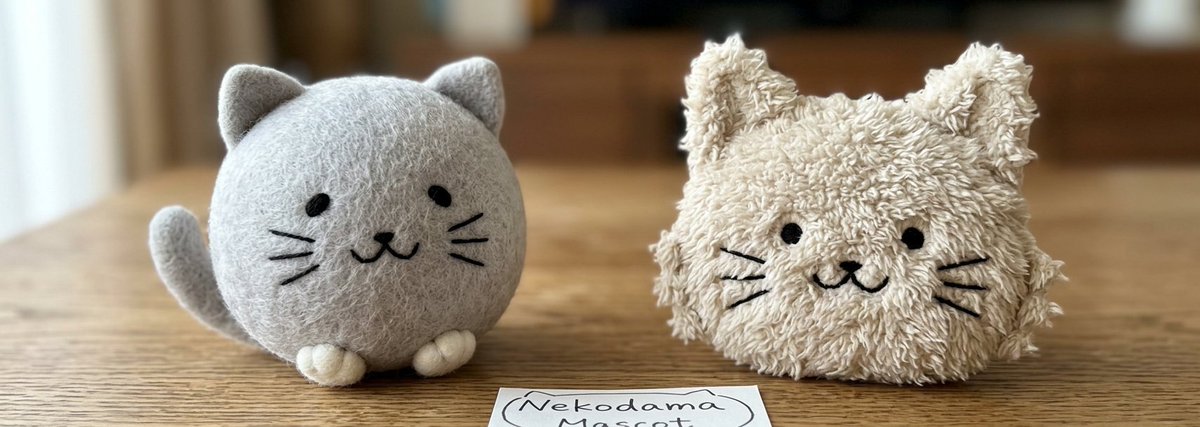 kodama_akane's tweet photo. 昔考えた、まるーい猫玉ちゃんキャラクター
と
シンプルなネコちゃんの顔🐱
の
マスコットです〜❣️

#クリエイターキッチン #AdobeFirefly https://t.co/UCdOG66KS8 https://t.co/weDPSfvd3a