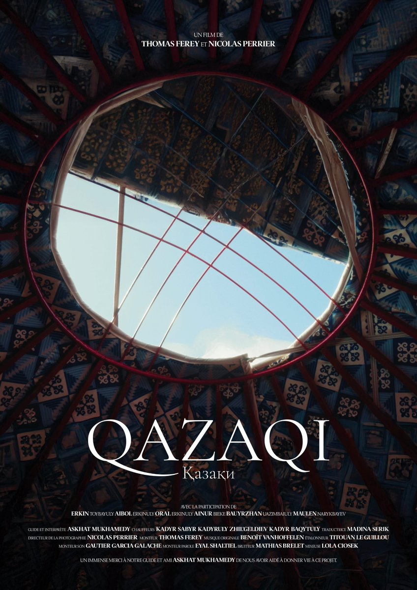 Nicolasperrier_'s tweet photo. QAZAQI. Voici l’affiche et quelques images de notre film documentaire tourné au Kazakhstan 🇰🇿 On vous en partage un peu plus très prochainement.

Pour l’instant, le film reste en privé car il est en lice pour participer à différents festivals internationaux 🤞🏽 https://t.co/a5RYp8mNaV