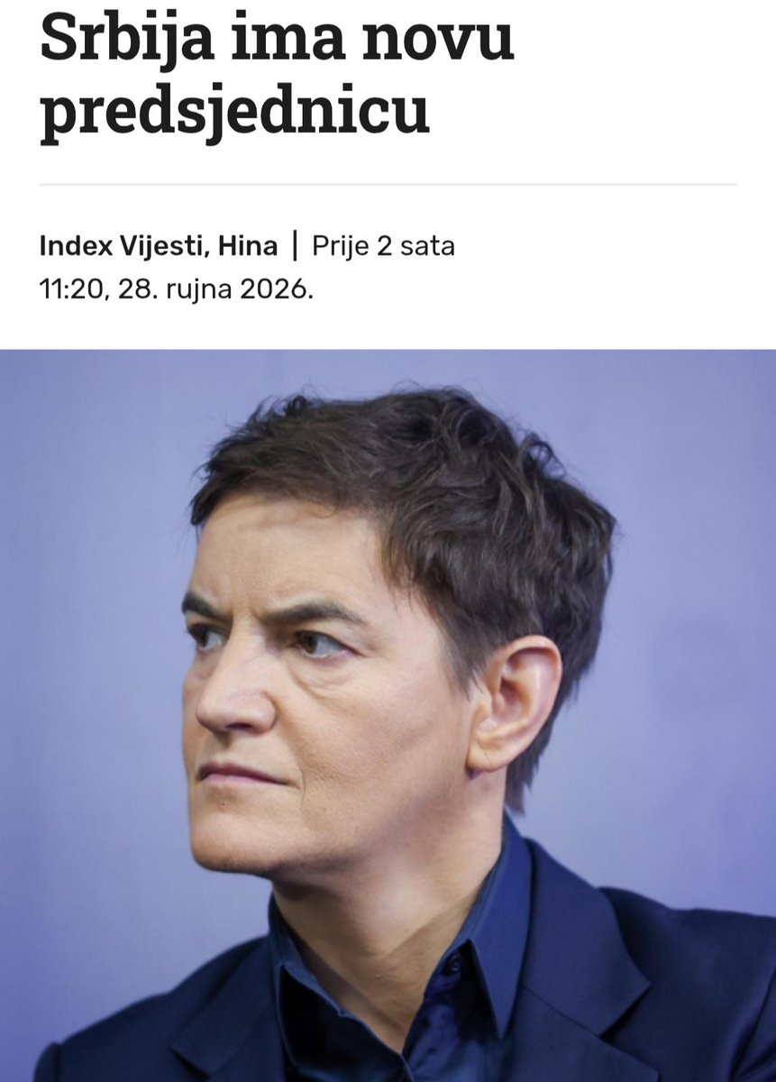 SINNYBOY2's tweet photo. Hrvat-lezbejka - vrhovni komandant srpske vojske⁉️
Ko nas je kleo nije dangubio! https://t.co/jAInIpu9RS