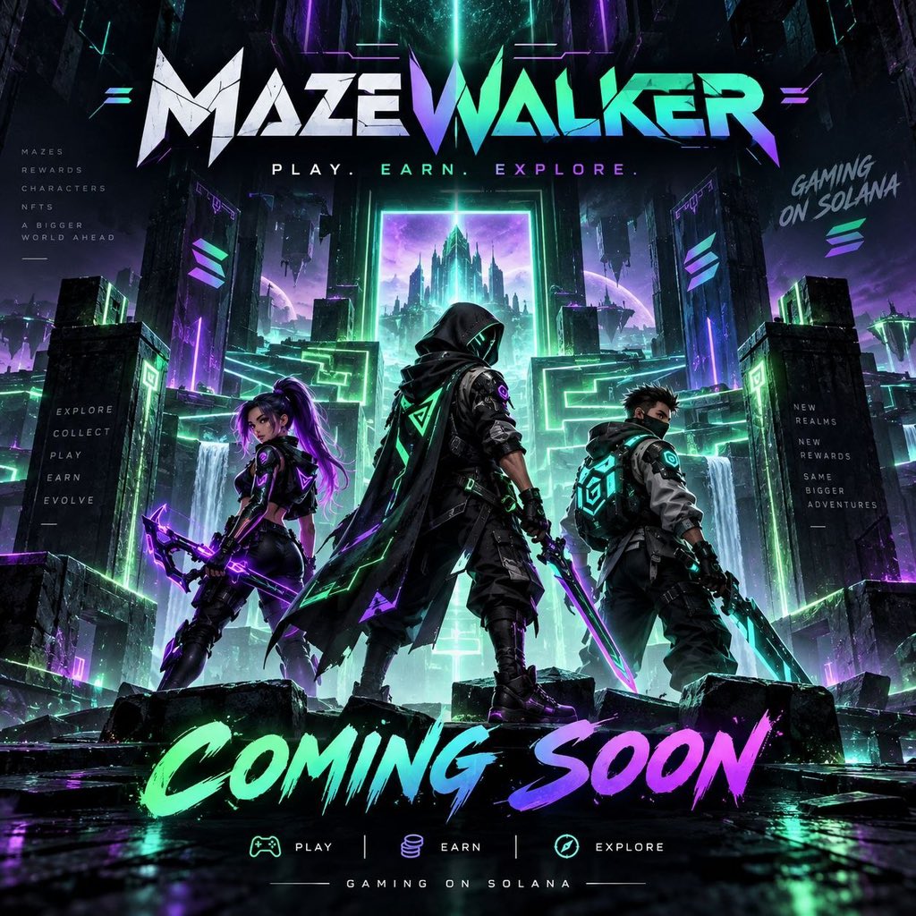 10crypt312's tweet photo. @Psycho10x We love when big things are setting up, that’s why I’m anticipating $MAZE launch is coming soon… anticipate! 
@MazeWalkerToken https://t.co/HadEqPv4Gz