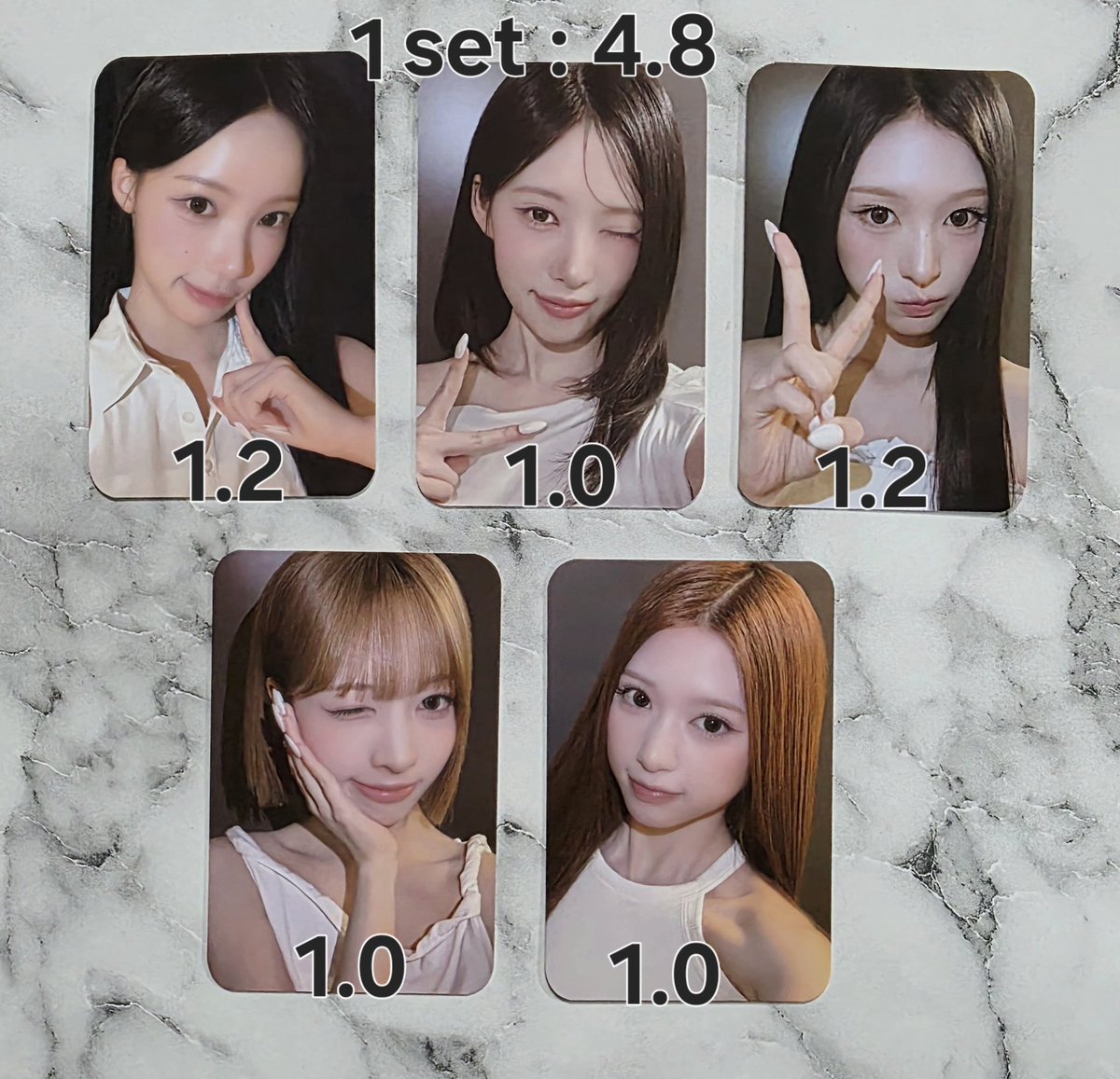 geolae450's tweet photo. 리센느 에이페 포카 양도

✴️ 1 set : 4.8
bulk ok
+ 준등기, gs25, cu : 0.2

한국 주소 / 본인 명의 한국 계좌만 
Not your friend's bank account
메인공지 필독

https://t.co/9mHBmFkGzr

WTS RESCENE epais 공식몰 구매 특전 poca 미공포 photocard 포토카드 https://t.co/6NKfFm2uqu