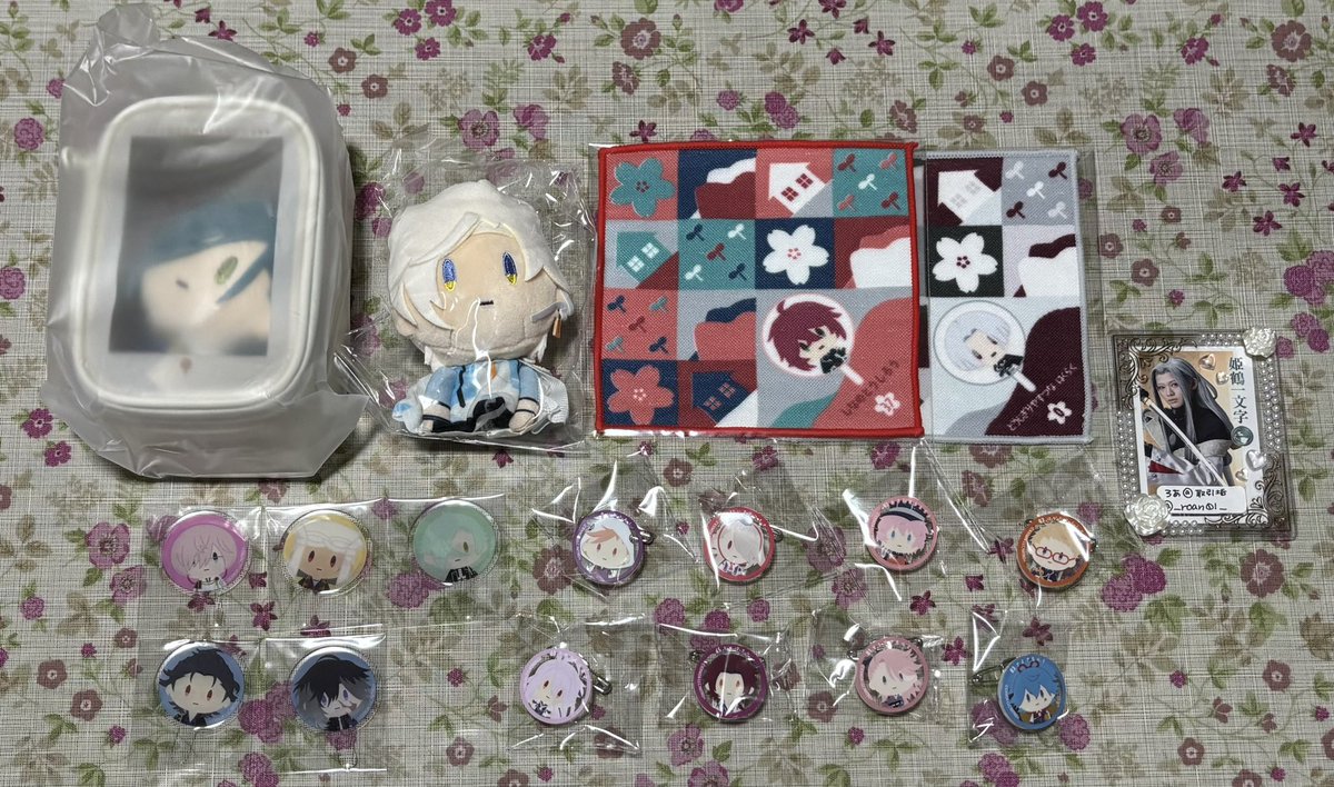 _roan01_'s tweet photo. 〚交換/譲渡〛刀剣乱舞 御伴散歩 ぽちくじ その2 

【譲】画像参照
※A.B賞は交換優先

【求】
A賞 肥前1、C賞二筋樋2～3 > D賞髭切、E賞加州、五月雨、村雲 > 定価690円+送料

郵送のみ📮✅PayPay or ゆうちょ振込
検索からもお気軽にお声掛けください🙇🏻‍♀️
⚠️初回取引の方プロカ必読 https://t.co/4Sh5CqtOv4