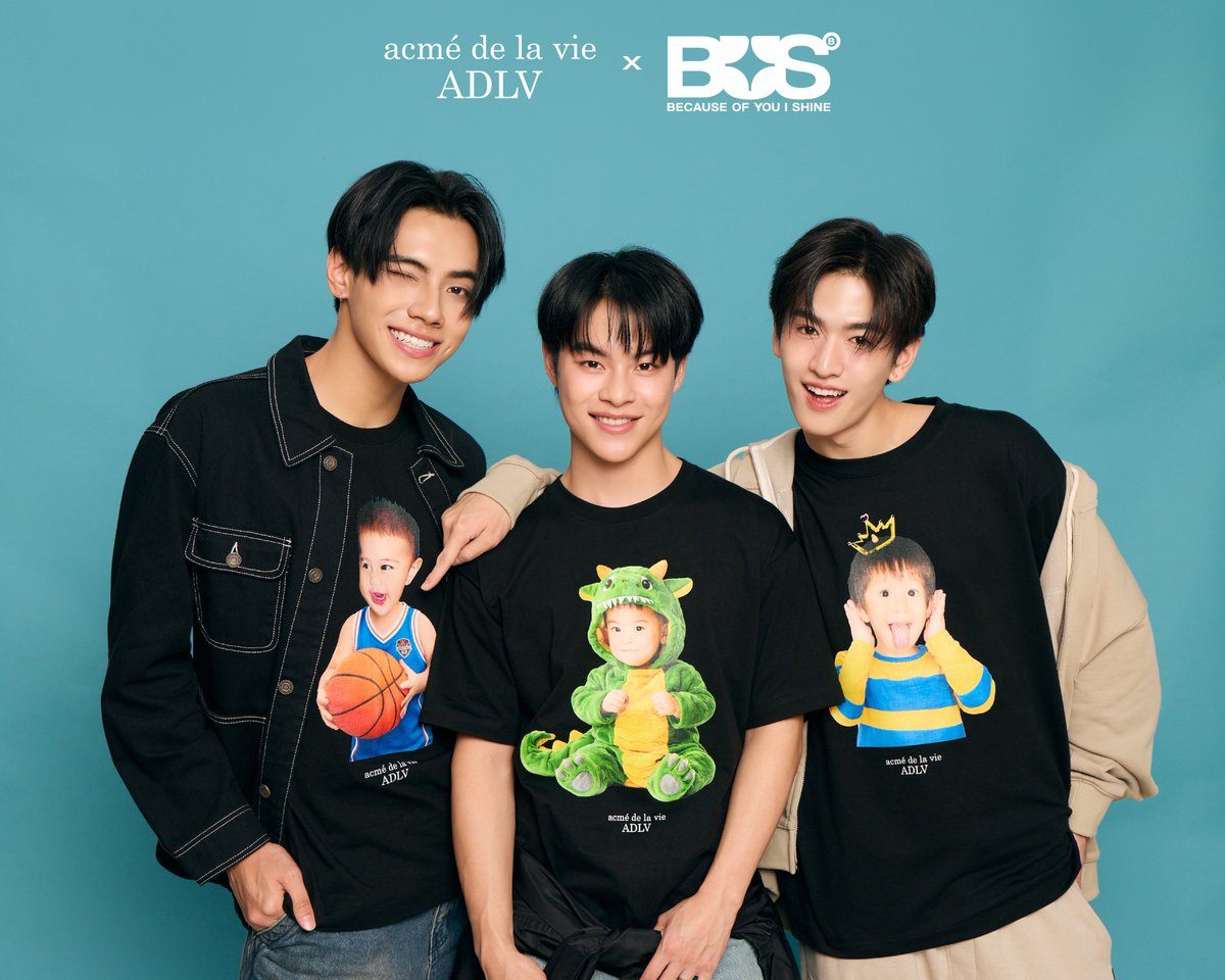 Adlv_Thailand's tweet photo. ADLV × BUS Exclusive Collection 🖤

Inspired by childhood portraits, personal passions, and the interests that define each member, the ADLV × BUS T-shirt Collection captures the distinctive personalities of BUS through a new expression of streetwear.

Childhood images meet personal hobbies, favorite things, and defining interests, translated into playful graphics and considered details. Each piece reflects a different side of the members, bringing their personalities and passions together in a collection that feels personal and uniquely their own.

Available from 5 October 10.30 AM onward
For more details: LINE Official Account @ adlvthailand

#ADLVxBUS #BUSbecauseofyouishine
#PEEMWASU #MARCKRIS #JINWOOKkim