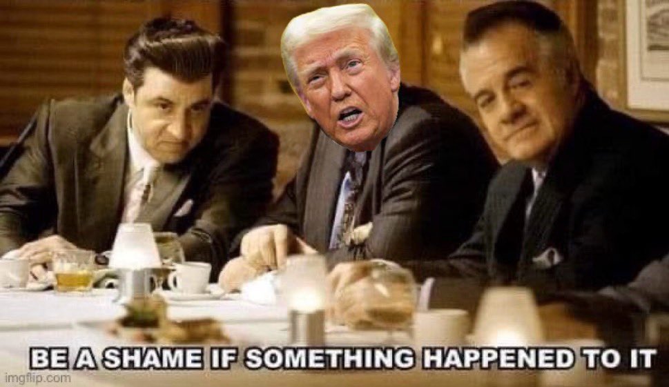 HOUmanitarian's tweet photo. @RollingStone We need to start calling it racketeering. https://t.co/KSgL5WK1H3