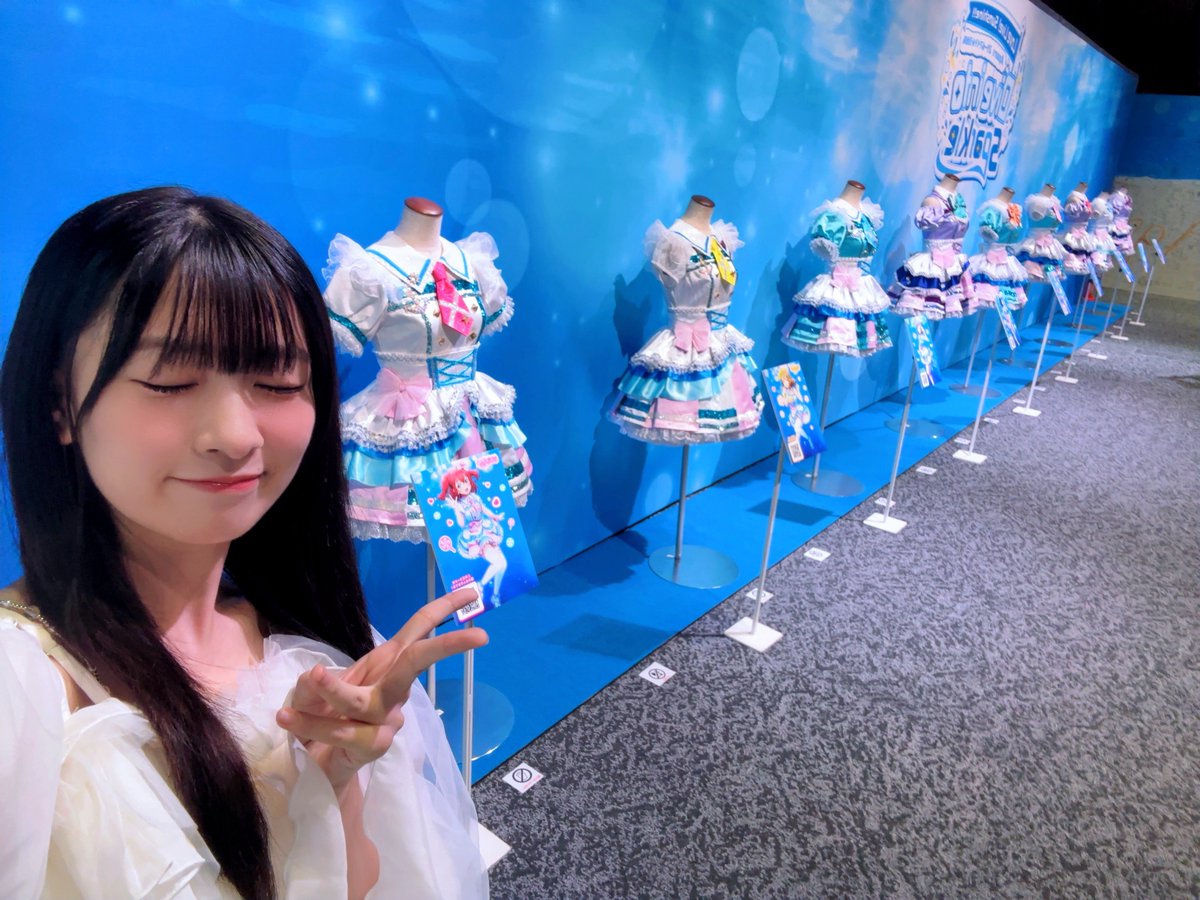 NozomiSuzuhara's tweet photo. どうしても行きたくって！

 #スクールアイドル活動展 を見に行ってきました〜✨️

みんなのライブ姿を360°見られたり、最高すぎて大興奮でした！！
ただ自分がどのような姿になっていたかは分からないです…！😳笑

とにかく可愛すぎたよ〜〜〜〜😭🍭🩷

p.s.最後のお写真のルビィちゃんの笑顔見てください、天使すぎませんか？？？
#lovelive #Aqours