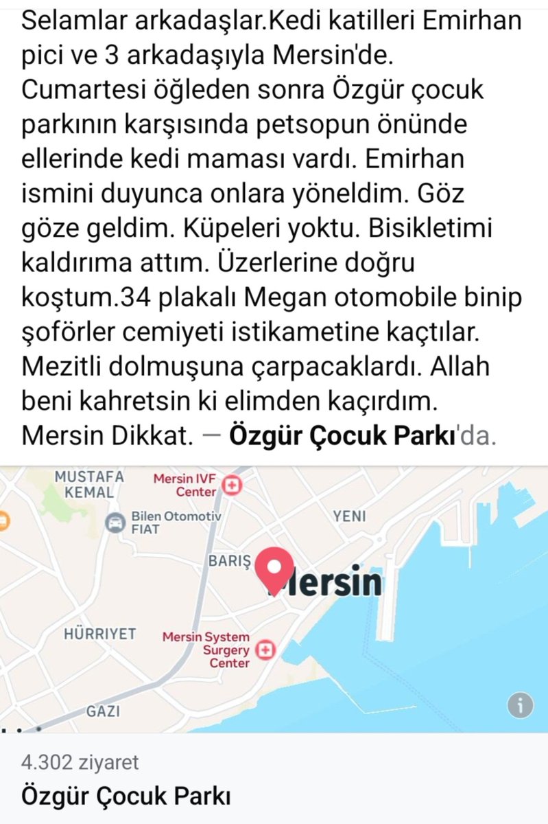 igoshort's tweet photo. BU P*Ç VE ARKADAŞLARININ MERSİNDE GÖRÜLDÜĞÜ VE SAĞLIK MAHALLESİNDE SAKLANDIĞI İDDİA EDİLİYOR. ÖZGÜR ÇOCUK PARKI KARŞISINDAKİ PET SHOPLARA UĞRAYIP KAMERA KAYITLARINA BAKMA ŞANSI OLANLAR BAKIP TEYİT ETSİN MUTLAKA https://t.co/IcWUUi8QOf