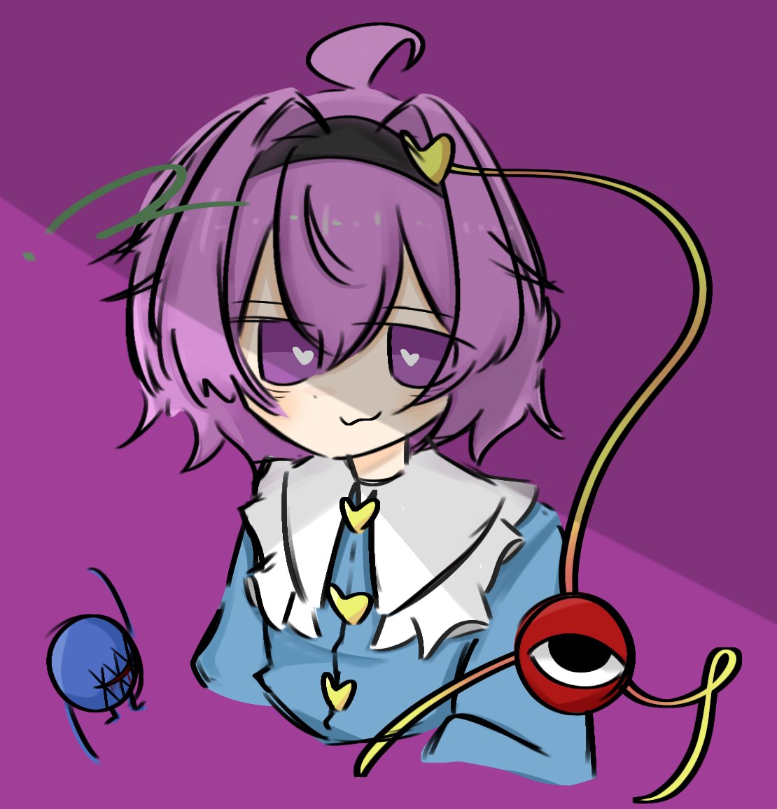 S1eek_ART's tweet photo. 11点の女
古明地さとり https://t.co/iST99quqN8