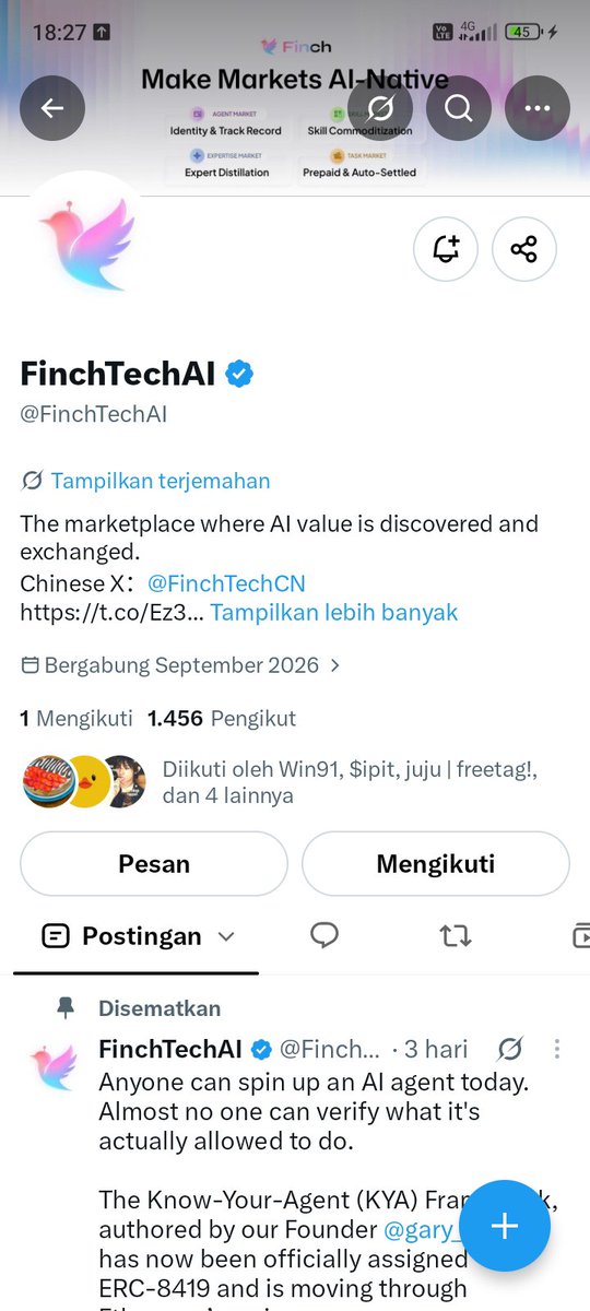 ottvwin_'s tweet photo. @CryptoWithCGA @FinchTechAI https://t.co/y06UM1yeyE