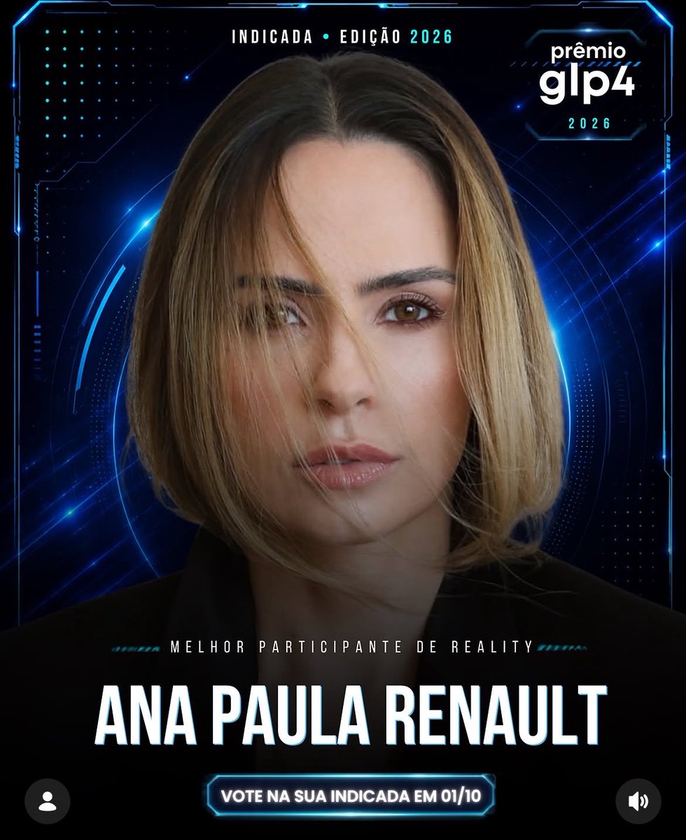 estoyaquianyy's tweet photo. Renaults, a Ana Paula foi indicada em 3 premiações! 🥹🤍

🏆 BreakTudo Awards — votação vai até 17/10 🏆 iBest — a votação da próxima fase começa hoje 🏆 GLP4 — votação começa quinta-feira

Então essa semana temos que entregar TUDO! Bora votar muito porque nossa rainha merece! 🤍✨