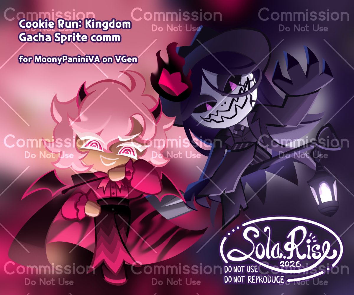 sola_rise's tweet photo. recent cookie gacha art c0mms 🍪🍪 thank you very much for your patronage!!

1: @MoonyPanini 
2: AkumaVG on VGen
3: quokkaori on IG

#vgencomm #cookierunoc https://t.co/UqKQTmIIIS