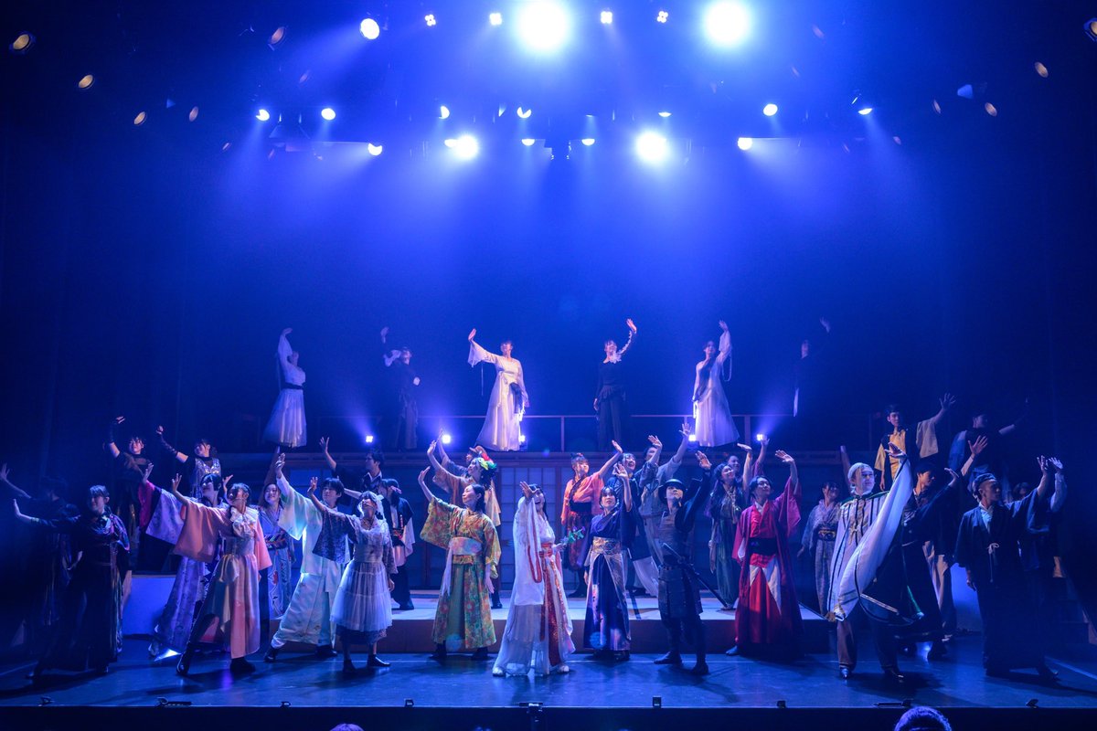 rewritecore's tweet photo. Theater Re write 旗揚げ公演
 ミュージカル「ガラシャ」
無事終演いたしました✨‼️
全3公演満席御礼‼️

ご来場いただいた皆様誠にありがとうございました✨

これからもシアターリライトは頑張って肩組んで進んで参ります！
是非応援のほどよろしくお願いいたします！
またどこかでお会いいたしょうー！

#シアターリライト #舞台ガラシャ #ガラシャ