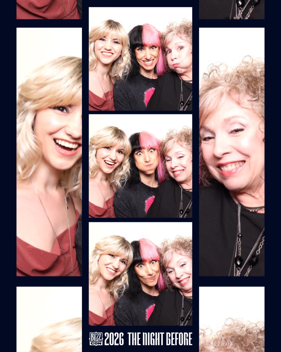 Ali3nSun's tweet photo. The Night Before #Blizzcon26 mixer had a Photo Booth and we enjoyed it way too much ๐ @ItsAoElena
@Blizzard_Ent #DiabloPartner @Diablo https://t.co/MjoJoUKuOo