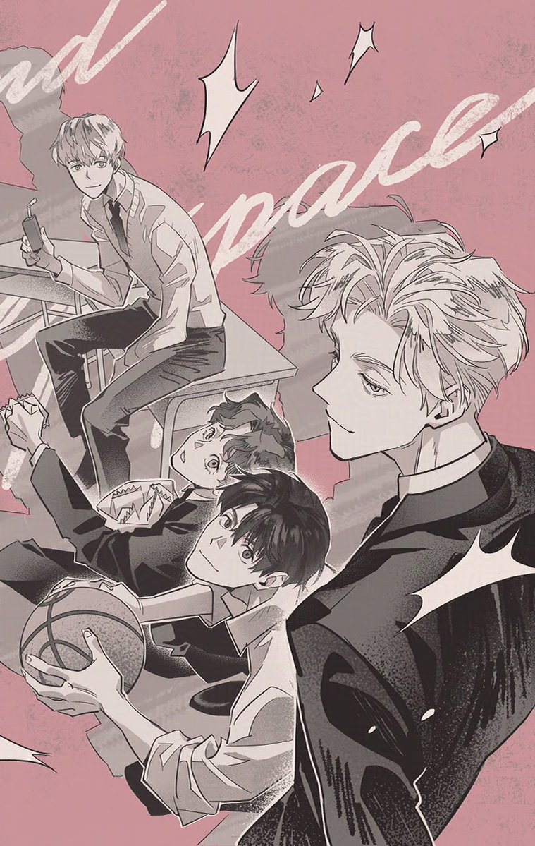 annielidraws's tweet photo. Love and Deepspace high school uniform vers with all 6 love interests 🌸🩵 https://t.co/1UaDmvFsNG