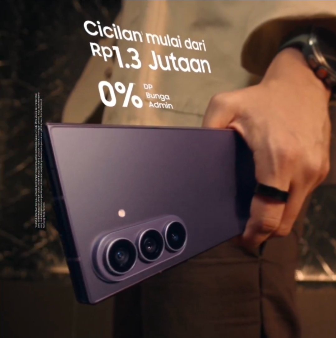 Amethystblosome's tweet photo. @samsungID Mau banget coba #GalaxyZFold8Ultra, Galaxy foldable paling tipis dengan 200MP Ultra Camera. Ultra Thin &amp; Ultra Powerful! ✨ #FoldTheDoubt #UltraThinUltraCamera #UltraThinCameraPowerful"

#GalaxyAI
Mau upgrade hp🍀 https://t.co/yI15057d0Z