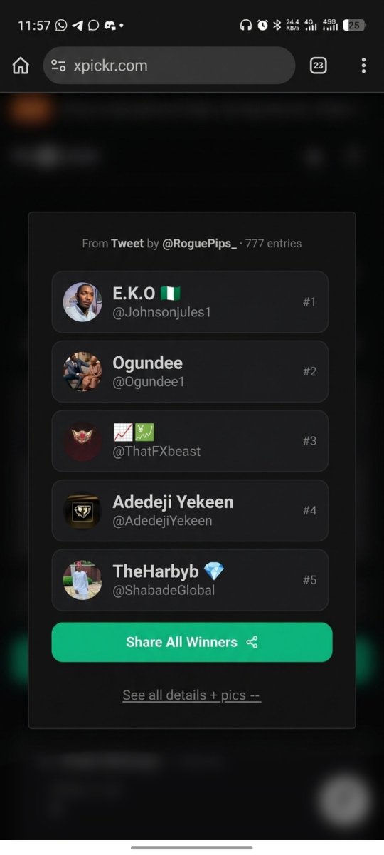 RoguePips_'s tweet photo. 🎉 Congratulations to all the winners! 🏆
@Johnsonjules1
@ThatFXbeast
@AdedejiYekeen
@ShabadeGlobal
@Ogundee1

Please send me a DM with your email to claim your reward. 📩

Didn't win this time? 👀 Don’t worry — there’s still a chance to get started with Alpha Capital Group and enjoy their trading conditions.

Use my code ROGUE50 Or ROGUE at checkout and secure your account. 🔥