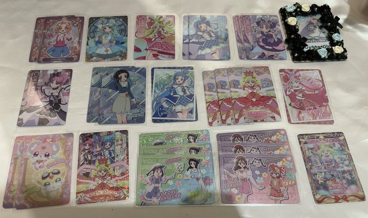 jyotanoic's tweet photo. 【交換】映画 名探偵プリキュア キラキラカードグミ グミカ たんプリ キミプリ わんぷり

譲：画像参照（今弾・過去弾ございます）
求：今弾ニャミー

郵送交換>都内手渡し 希望
一部比率違い◎

検索からもお気軽にお声掛けください！ https://t.co/vErm20cPqg
