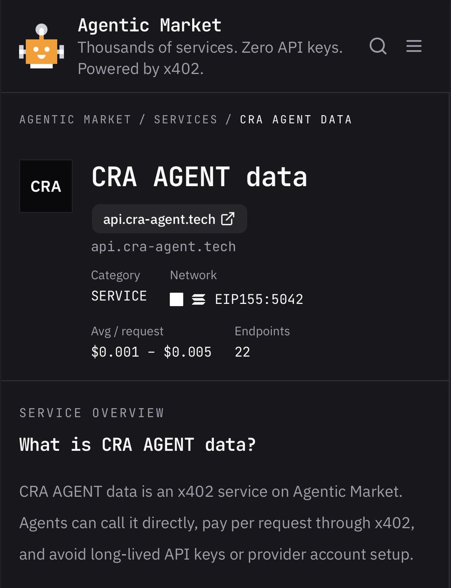 Craagentarc tweet picture