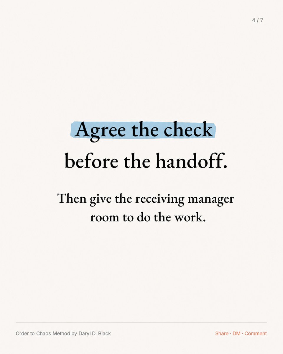 DarylDBlack's tweet photo. Your customer doesn't care which department dropped the ball.

They bought from your company.

If nobody's accepted the handoff, keep it open. A sent email doesn't close it. https://t.co/K7mrufhLwl