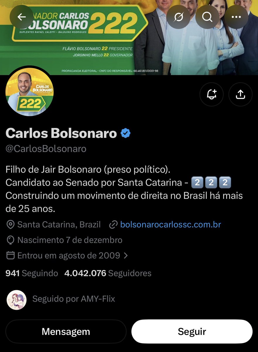 camilanizer's tweet photo. Morrendo com a dona (ou dono) da AmyFlix seguindo toda a família Bolsonaro e tirando dinheiro de assinatura das sapatonas fãs de GL com site pirata https://t.co/N4wRRBcdm6