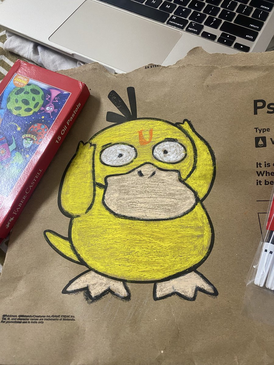 SinghaaThe's tweet photo. Painted this while being in fever… https://t.co/dE2jYzHLkJ