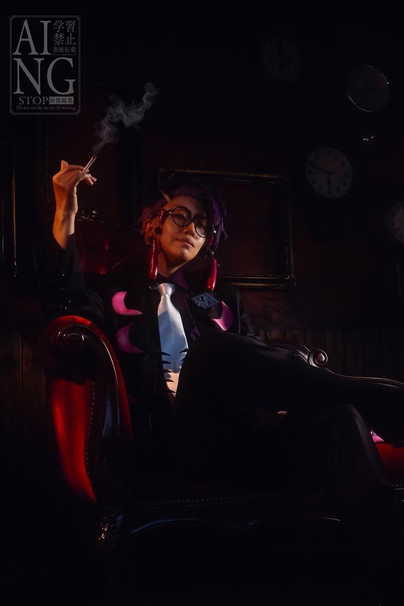 ura_yukacos's tweet photo. cosplay/ｺｽﾌﾟﾚ
pkmn ZA krsb

※喫煙表現有

そろそろ、たっぷりと
お話し合いでもせえへんか？

photoby
@haru_sol_ https://t.co/tW5sZ6Ab8M