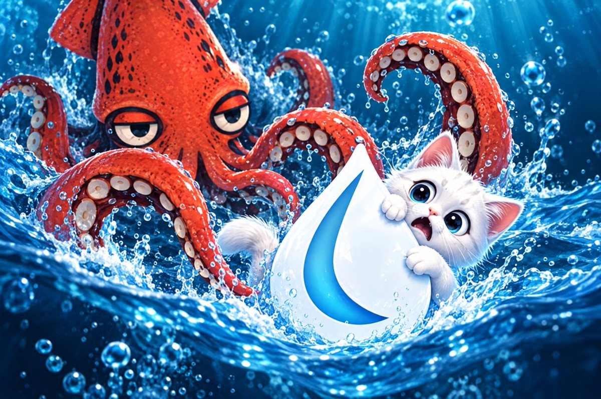 AquaSquidCoin's tweet photo. the squid is patient. https://t.co/ZnlGZrJ02r