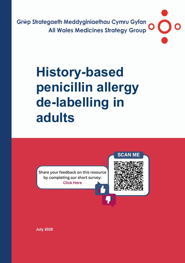 AWTTCcomms's tweet photo. 💊 This #NationalPenicillinAllergyDay we're highlighting AWTTC’s guidelines on penicillin allergy de-labelling.
Removing incorrect allergy labels can help ensure patients receive the most appropriate antibiotic treatment.
👉 For any settings, https://t.co/PwnobKonON https://t.co/FxAKqNdgz9