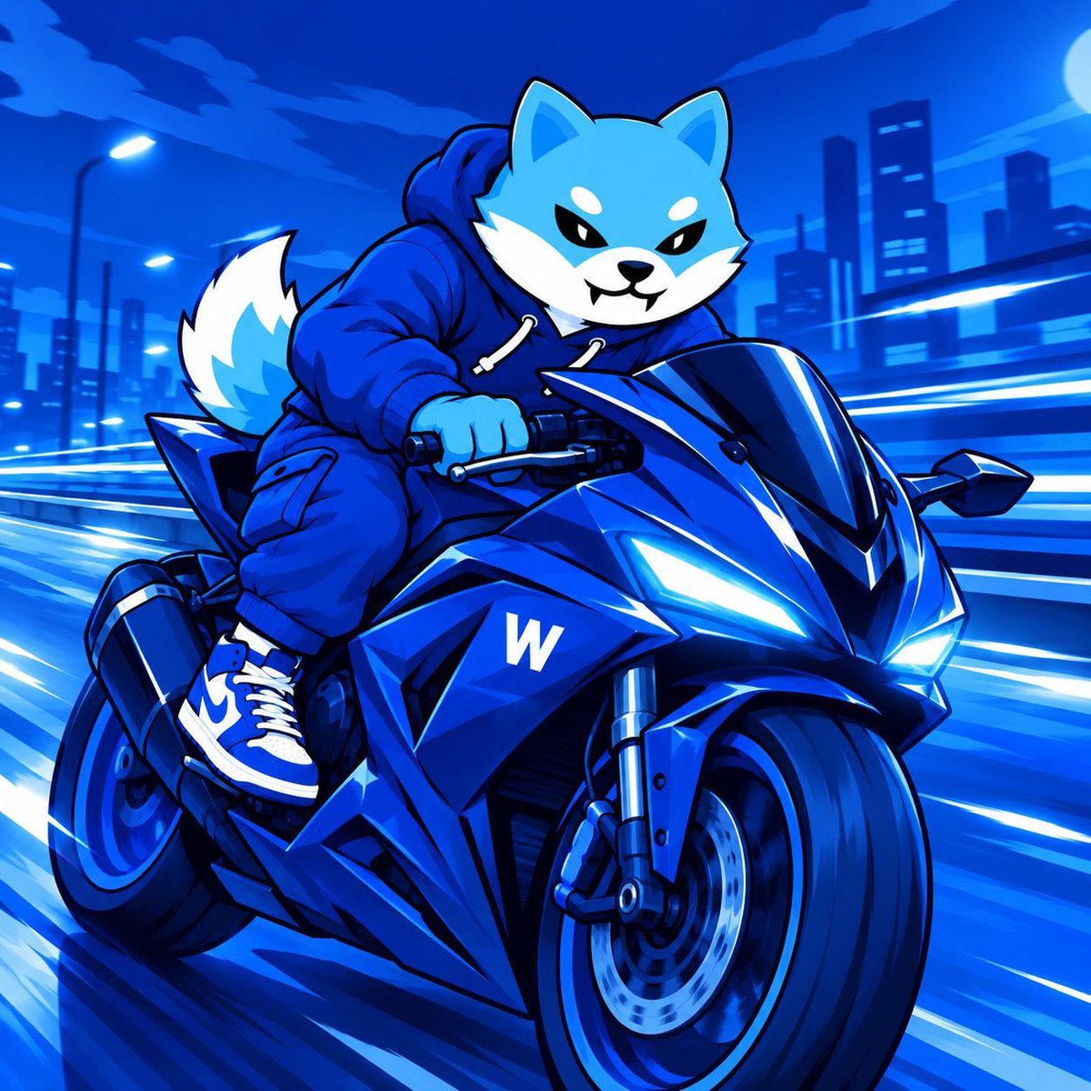 thewooftoken's tweet photo. Faster than lightning https://t.co/N3RwXpO4Ql