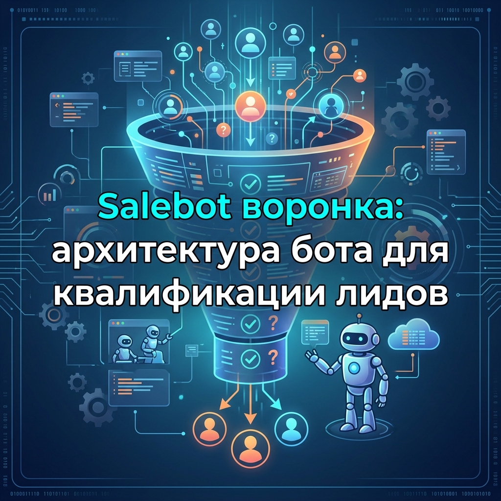 sens1k28's tweet photo. Salebot воронка: архитектура бота для квалификации лидов (2026) https://t.co/2OO65MNJO4 https://t.co/zmDamTvWct