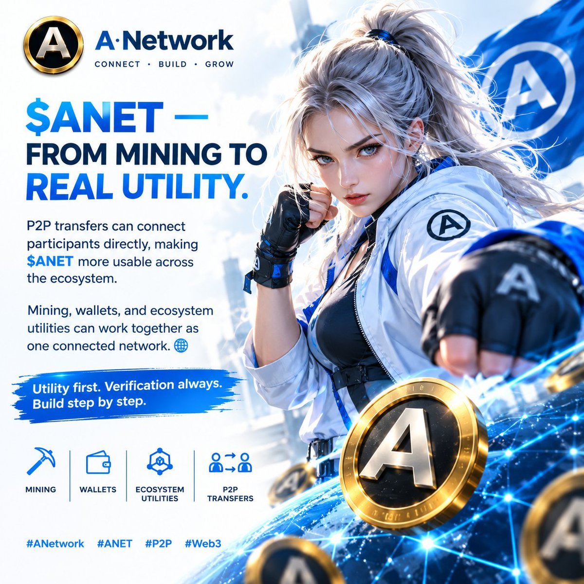 DeltixNetwork's tweet photo. $ANET—FROM MINING TO REAL UTILITY.

P2P transfers can connect participants directly making $ANET more usable across the ecosystem.

Mining wallets and ecosystem utilities can work together as one connected #ANetwork.

#P2P #Crypto_mining #Web3 #A_Network #Deltix #wANET #wDLTX https://t.co/aD0ur45igP