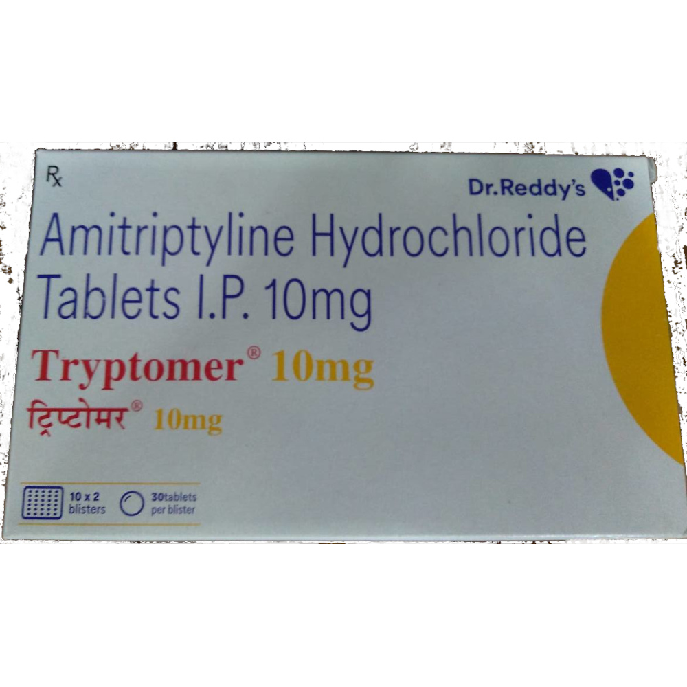 swisspharmacy's tweet photo. #Tryptomer (#GenericAmitriptyline Hydrochloride Tablets) by Dr. Reddy's Laboratories Limited, India is used for the relief of symptoms of #depression
https://t.co/Smuh671tVm https://t.co/o9KjoZncCa