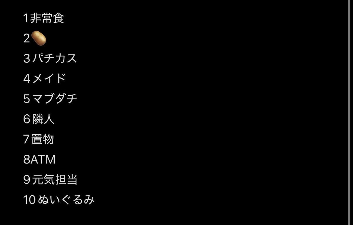 7rrmk6's tweet photo. 役職一覧です🫡 https://t.co/v8LPtFP5O0