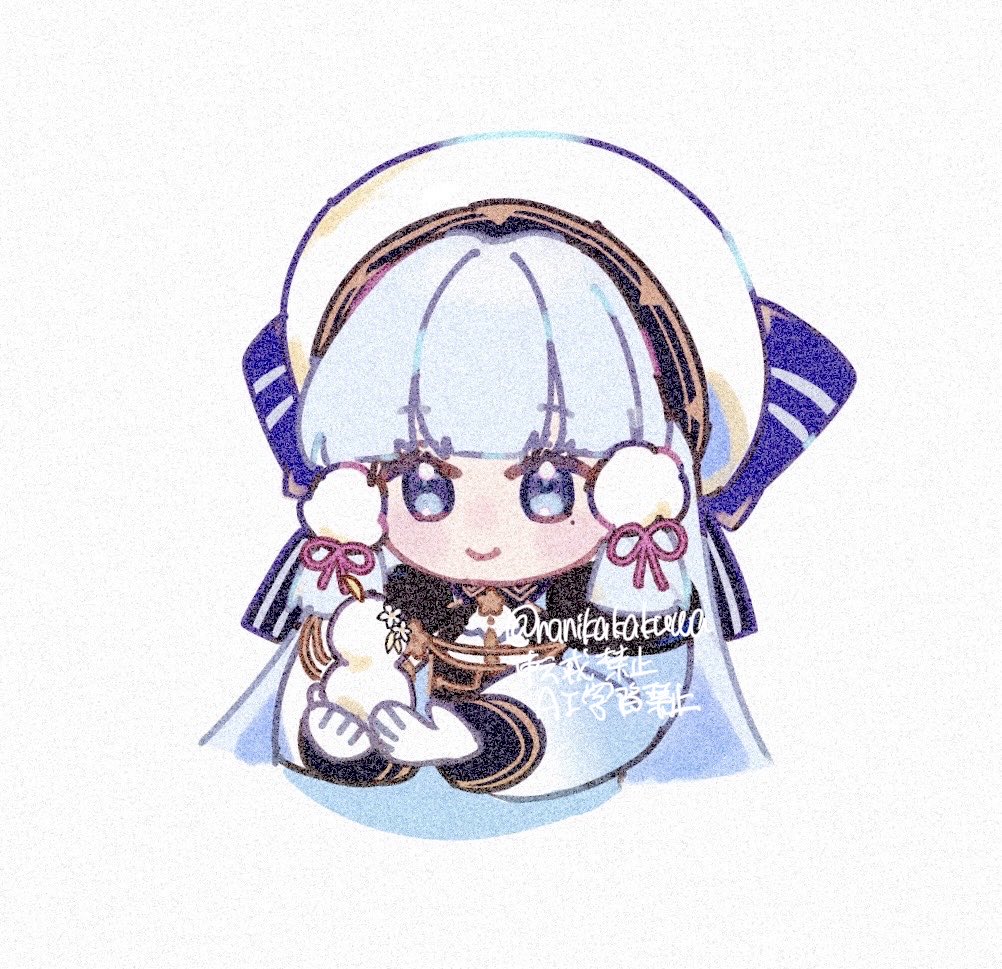 nanikakakuwa's tweet photo. こっちは🦋のアイコン用に描いたちびあやか(ちょっとほたあや⛄️) https://t.co/dTZ5ZfiuOh