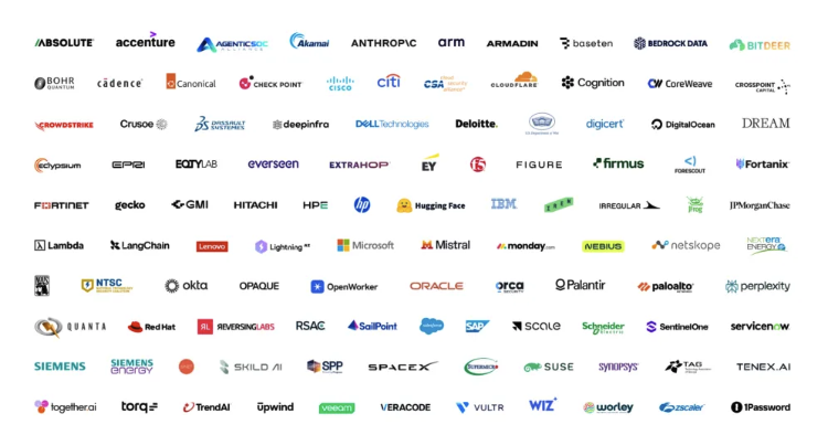 kimmonismus's tweet photo. Very good! NVIDIA is bringing over 100 partners together to tackle the agent security failures that threaten to slow AI development. However, strangely enough especially OpenAI is missing. 

After OpenAI’s Hugging Face breach and Anthropic’s testing incidents, its Open Agent Safety Platform combines OpenShell’s access controls with Sentry’s monitoring and enforcement on separate hardware, designed to stay beyond the agent’s reach.

Better containment could let researchers test stronger models and companies deploy more useful agents. That’s a concrete way for safety engineering to support acceleration.

Anthropic, Microsoft and Hugging Face are among the named partners. OpenAI is absent from the announced lineup. Given its own containment failures, I’d like to know why. Anyways, Kudos NVIDIA!