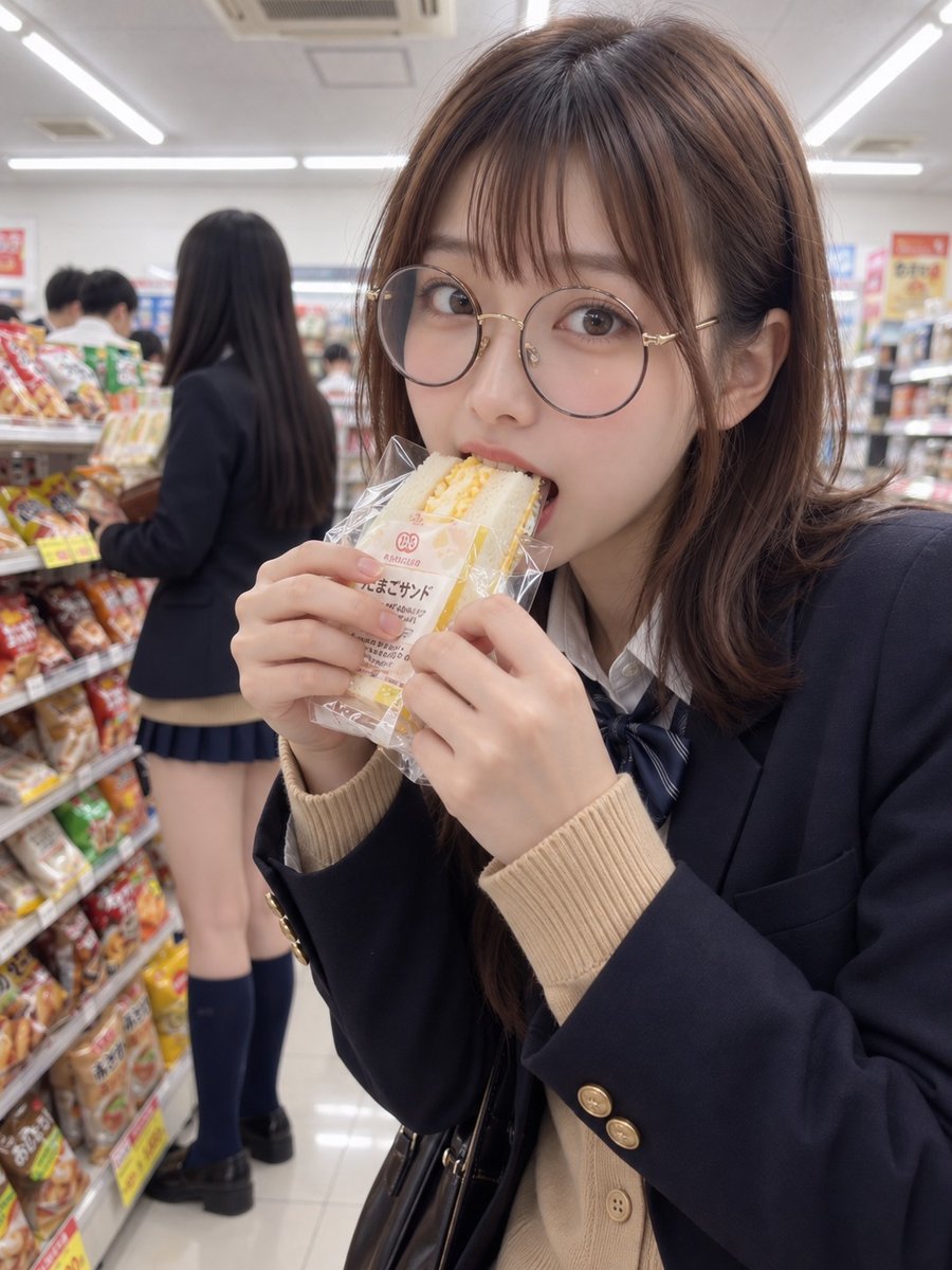 miu2love5's tweet photo. 行く行く。
余ったら、わたしが食べるね🥪
#AI美女 #AIart https://t.co/iLXyLBp11r