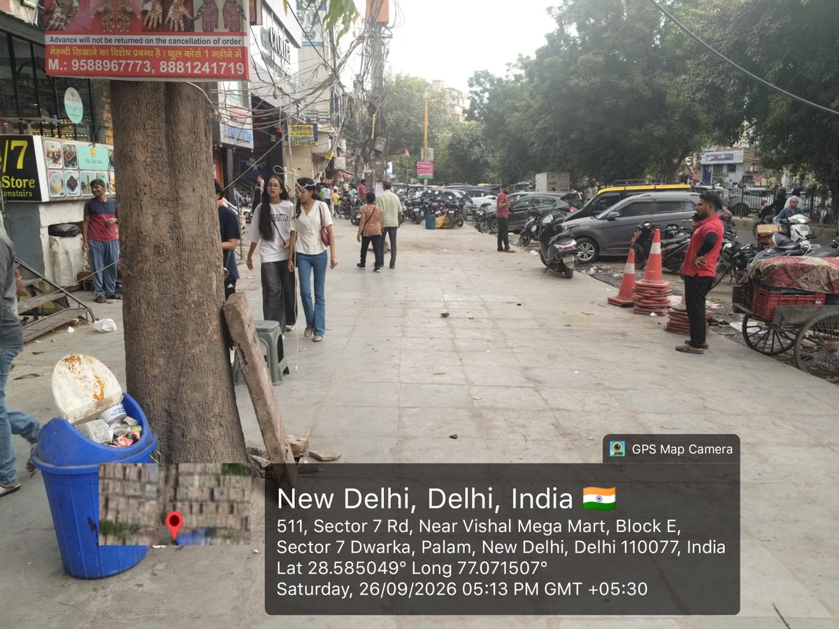 DC_NGZMCD's tweet photo. @anilnayal @MCD_Delhi @CMODelhi @gupta_rekha @SandhuTaranjitS Encroachment removal action has been done by General Branch Department south west Zone. Photographs attached. @MCD_Delhi @LtGovDelhi https://t.co/gg1NhLvuZD